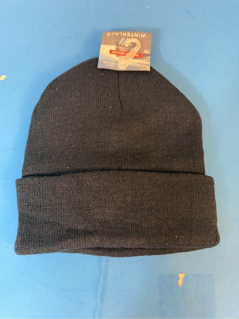 Classic Black Knit Beanie - Unbranded